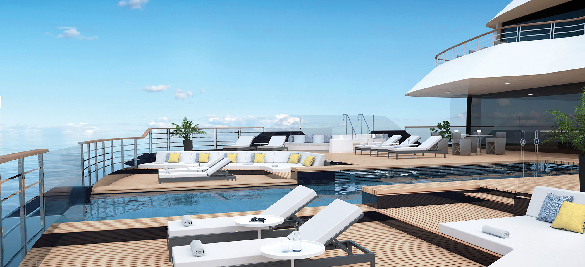 Aft Main Pool Deck (The Ritz-Carlton Yacht Collection)