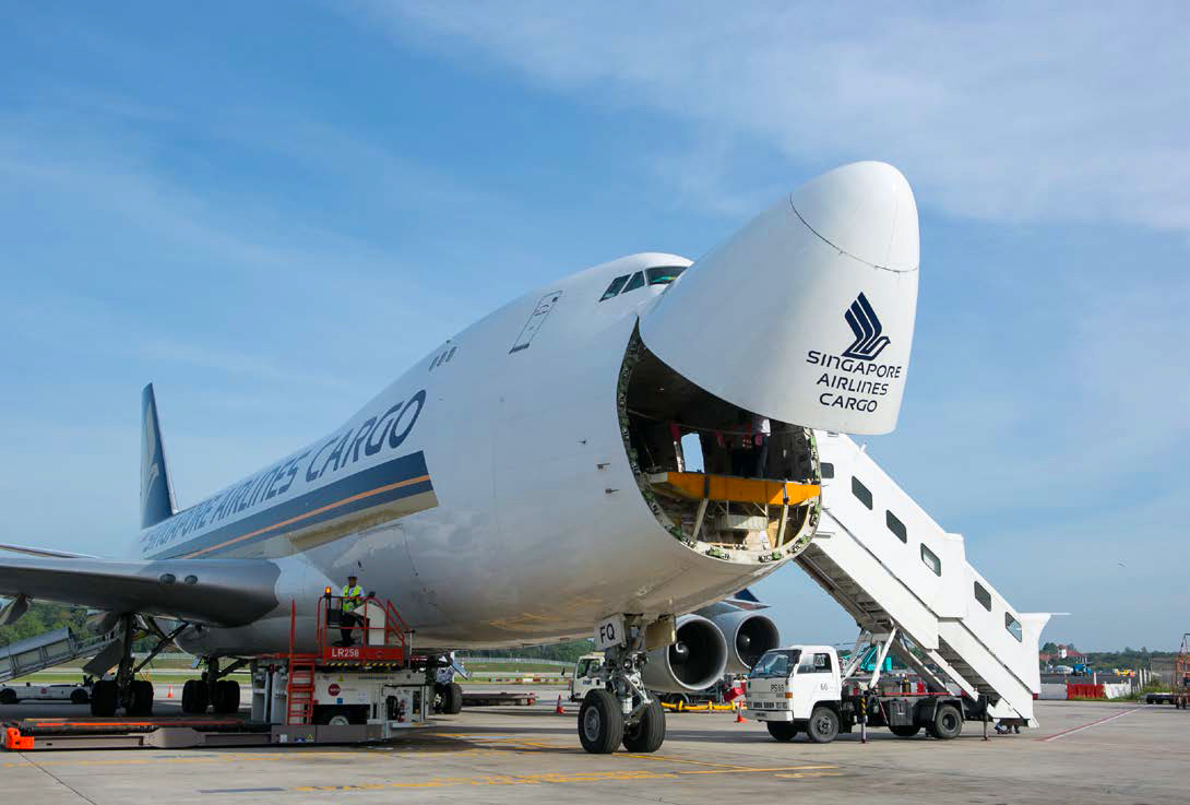 SQ Cargo 747 Nose (Singapore Airlines)