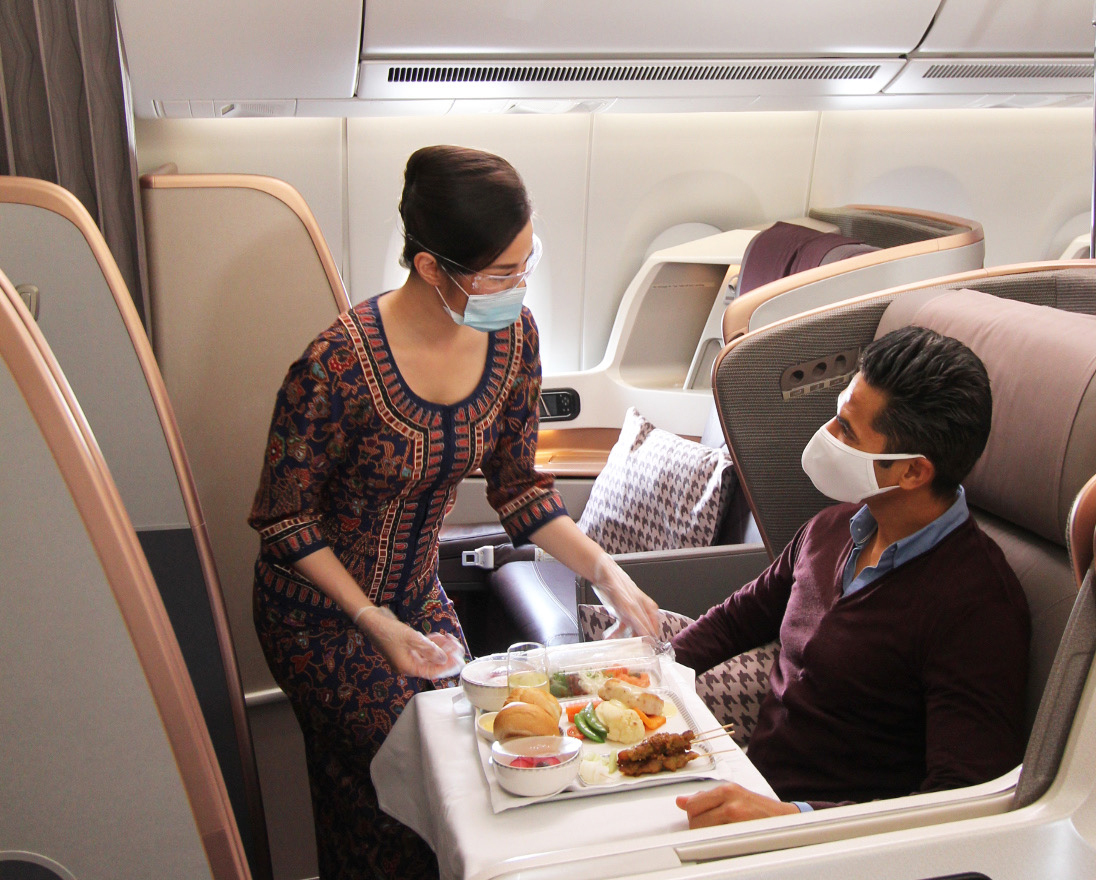 Cabin Crew Mask 2 (Singapore Airlines)