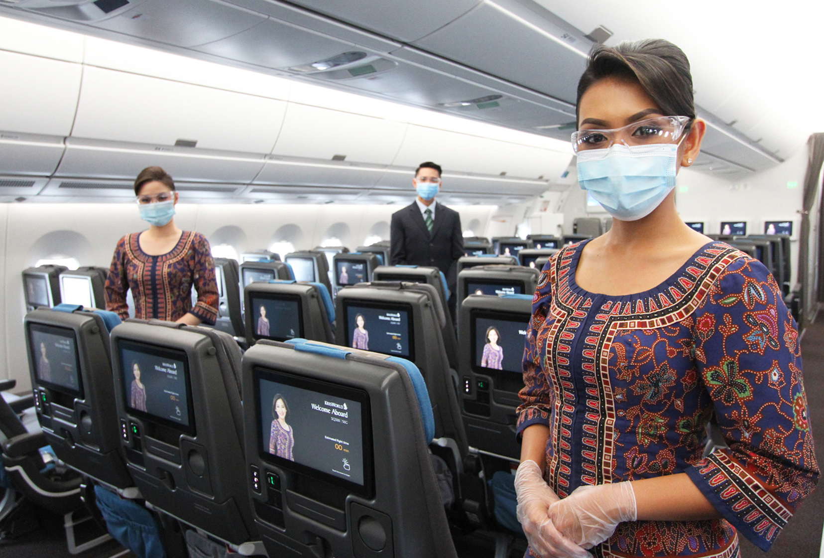 Cabin Crew Mask 3 (Singapore Airlines)