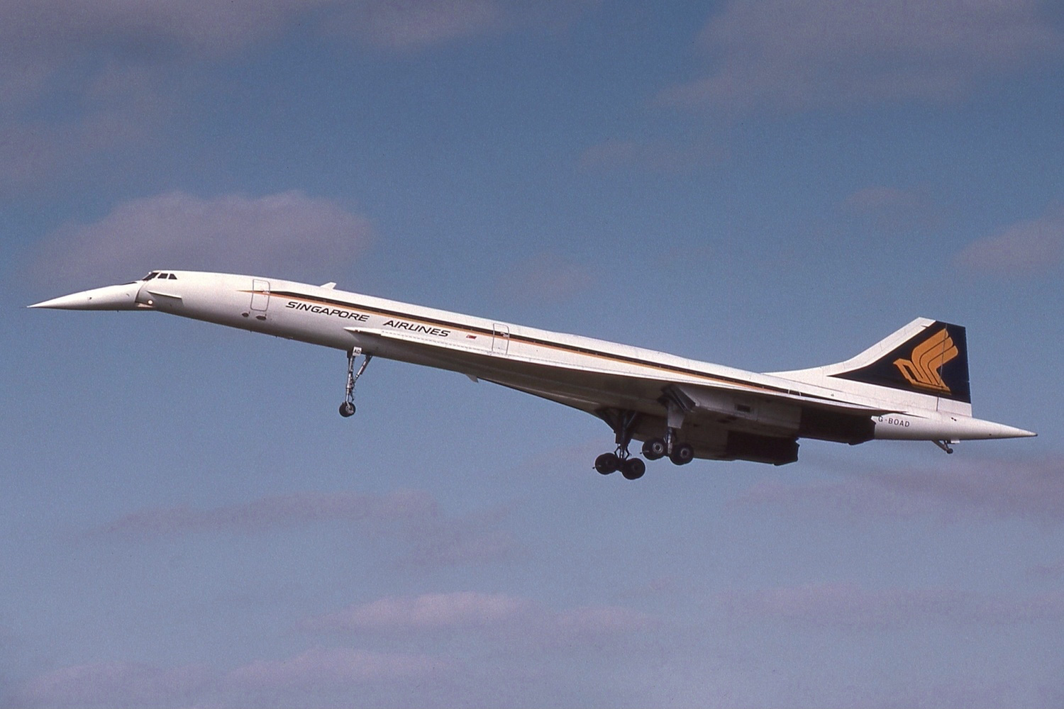 Singapore Airlines Concorde The full story Mainly Miles