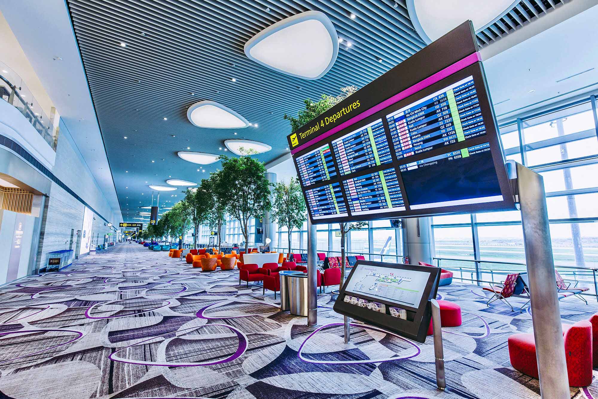 Changi Airport Terminal 4 – SAA Architects