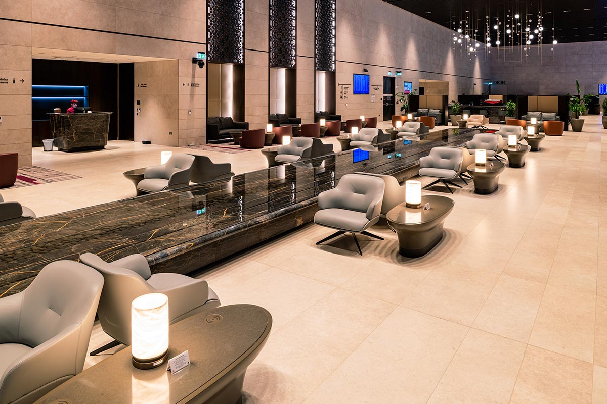 Qatar Airways Opens Al Mourjan Business Lounge – The Garden in