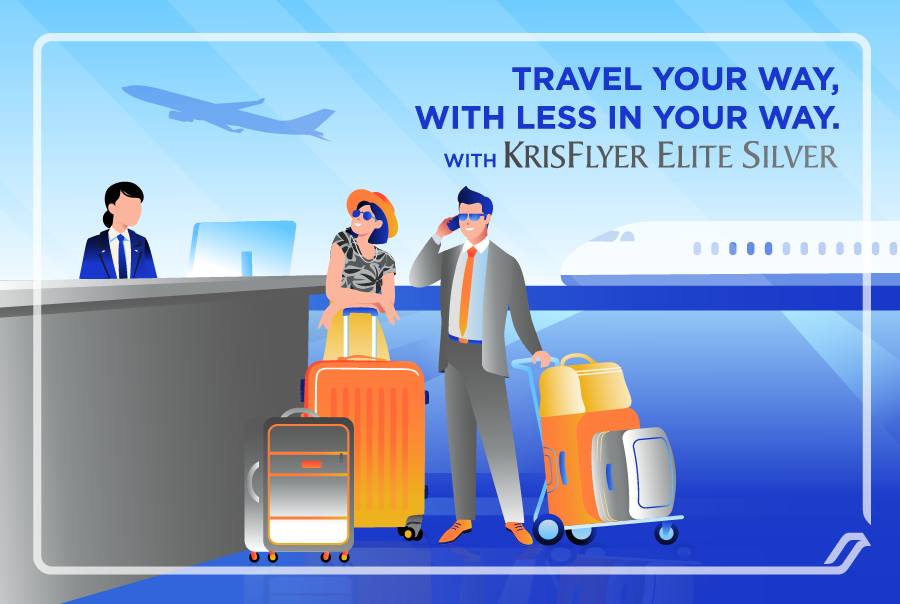 Now Live KrisFlyer Elite Silver extra baggage allowance, priority