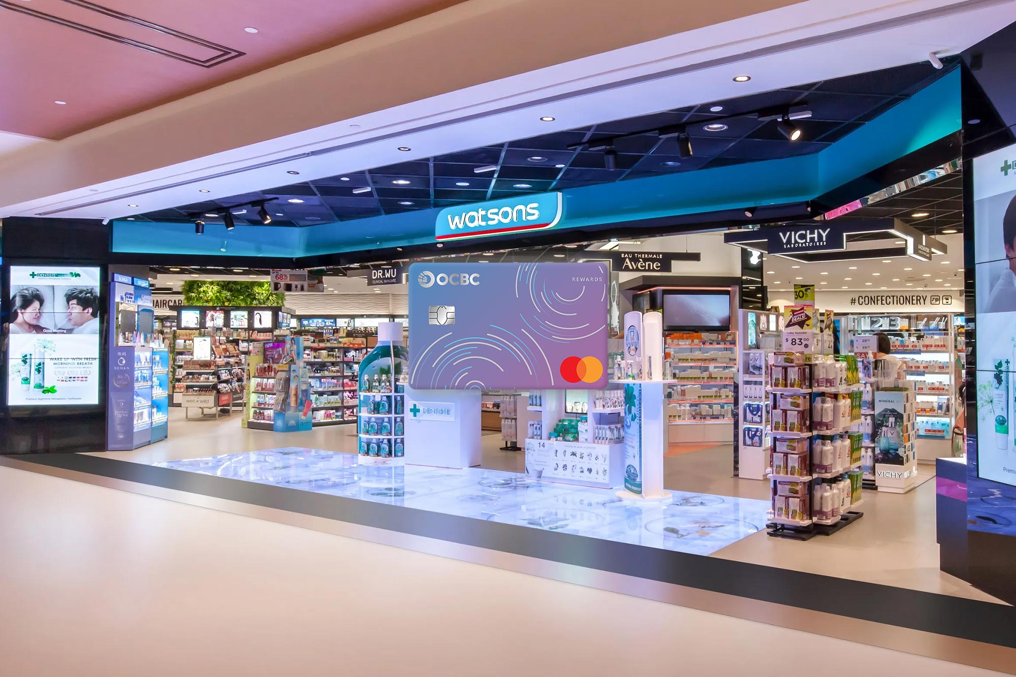 OCBC Rewards Card extends 6 mpd at Watsons, Lazada, Shopee, Taobao ...